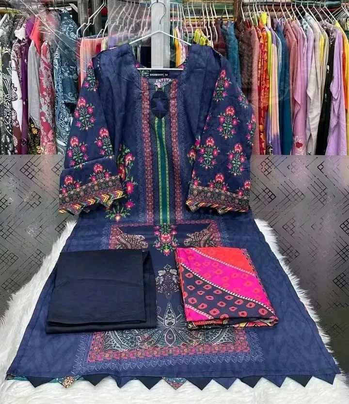 ➡️ইউনিক লোন থ্রি পিস